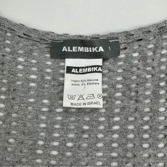 ALEMBIKA Lagenlook Maxi Dress Size 1 Gray - Picture 12 of 16